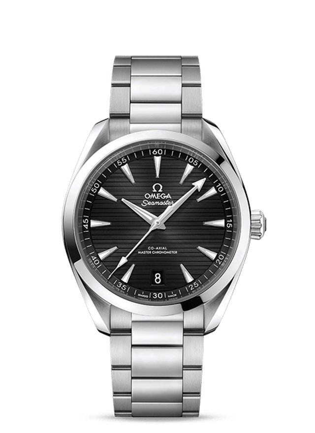 Seamaster Aqua Terra 150m Omega Co-axial Master Chronometer 41 Mm With Black Dial