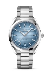 Omega Seamaster Aquaterra Stainless Steel 41mm Co-axial Master Chronometer Summer Blue Dial On Bracelet 22010412103005 Serial #a280571