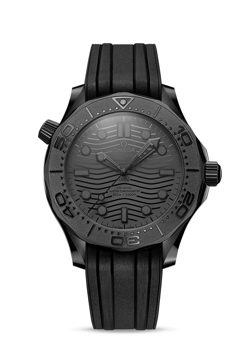 Seamaster Diver 300m Co-axial Master Chronometer 43.5mm Black Black