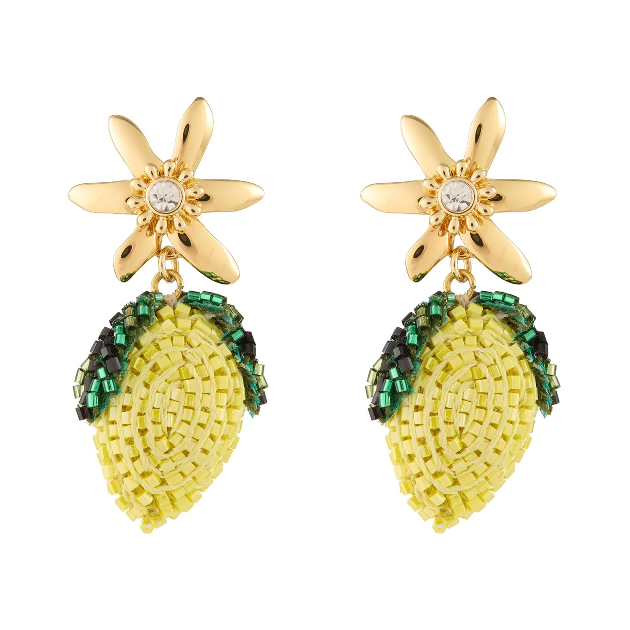 Mignonne Gavigan Positano Lemon Bead Earrings