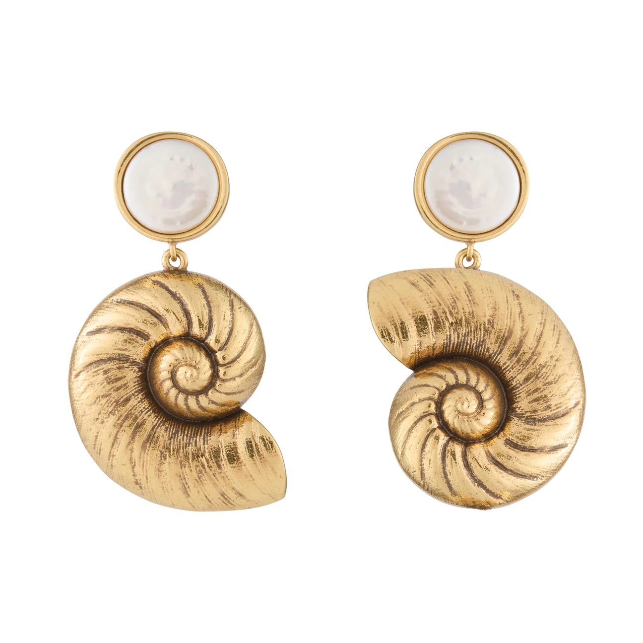 Mignonne Gavigan Joanna Shell Drop Earrings