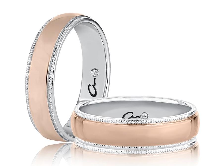 Classic Dome Shaped Two Tone Men