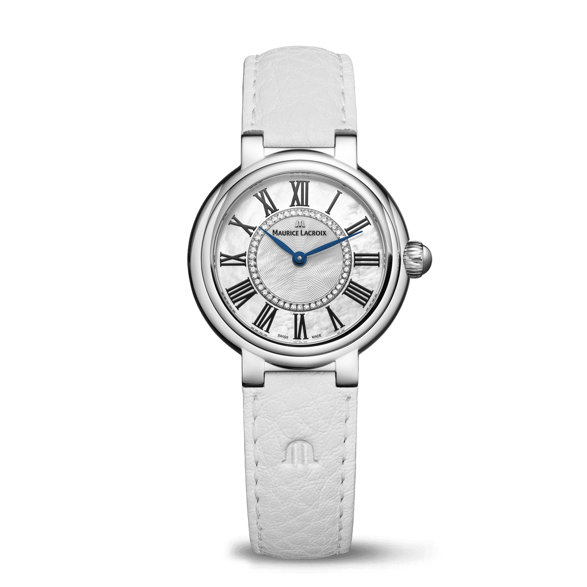 Stainless Steel Quartz Watch, 33mm