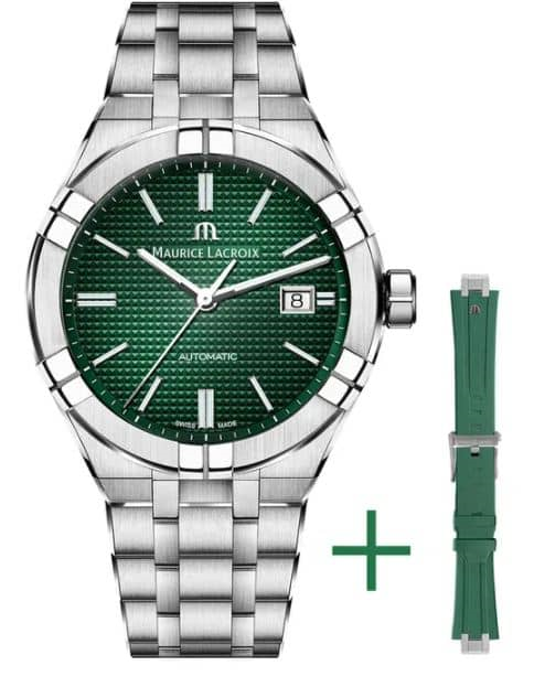 Stainless Steel Automatic Watch With Band Kit, 42mm