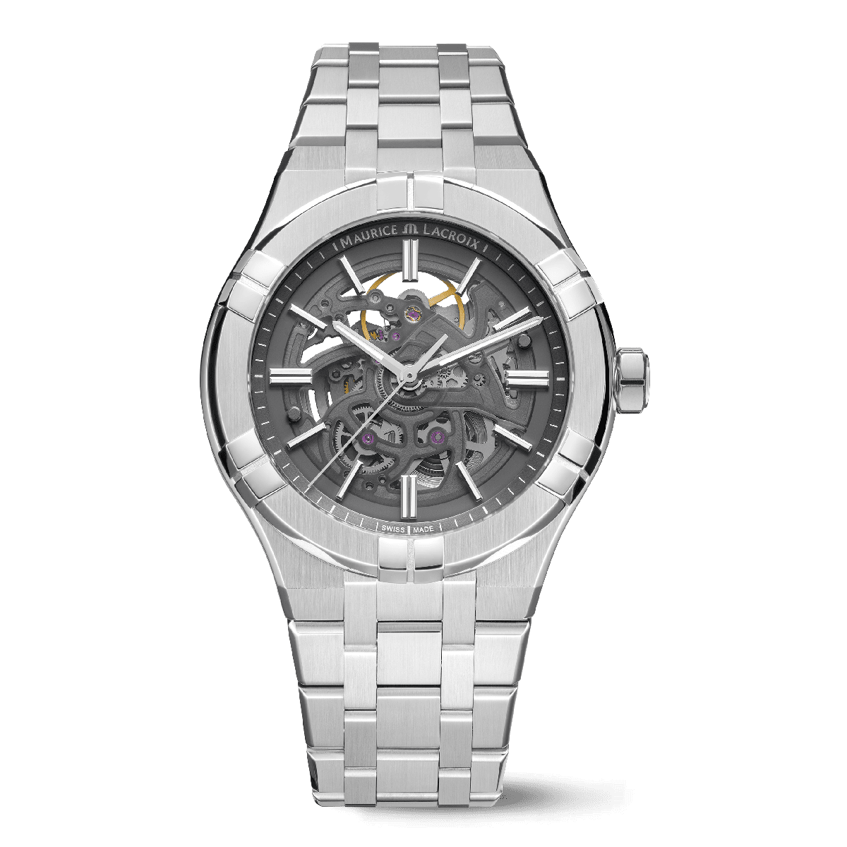 Stainless Steel Automatic Watch, 42mm