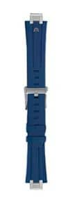 Maurice Lacroix Blue Rubber Strap 25mm