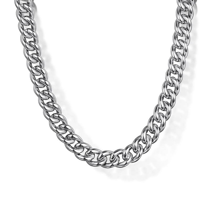 G&c 24inch 3mm Ss Mens Cuban Link Chain Necklace Serial #s1958811