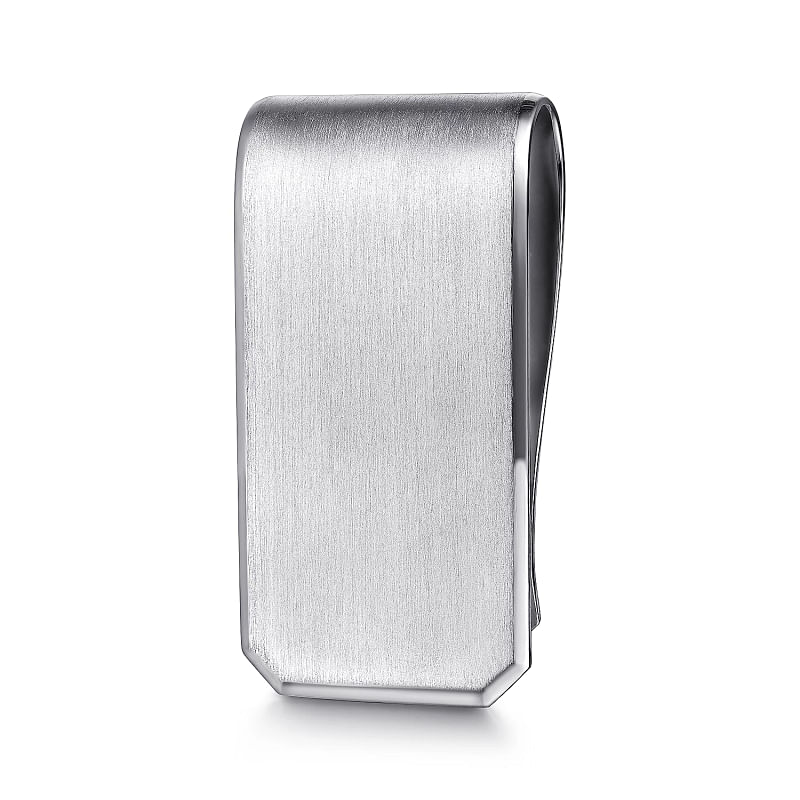 G&c Ss Money Clip With Satin Finish Serial #s1767254
