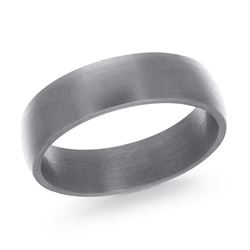 6mm Tantalum Band Satin Finish Grey 
Size 11