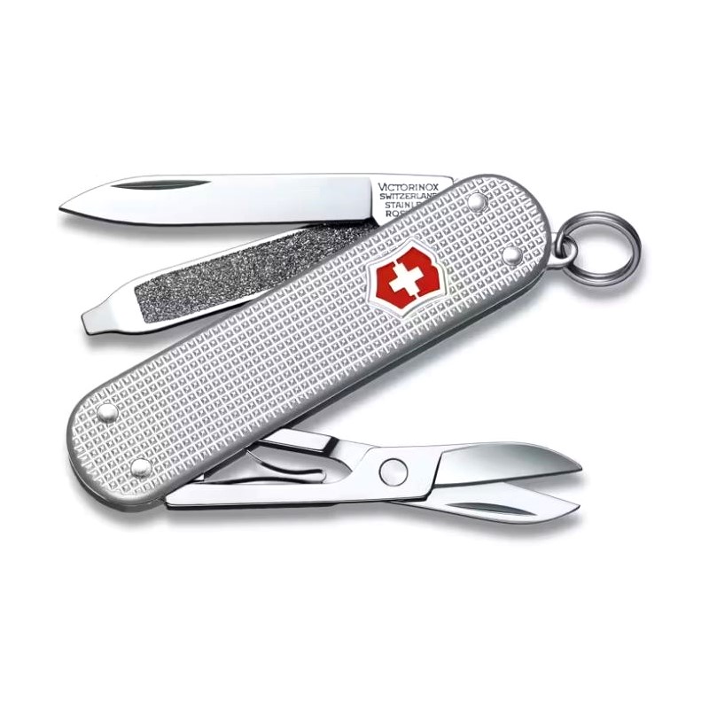 Swiss Army SD Silver Alox Knife