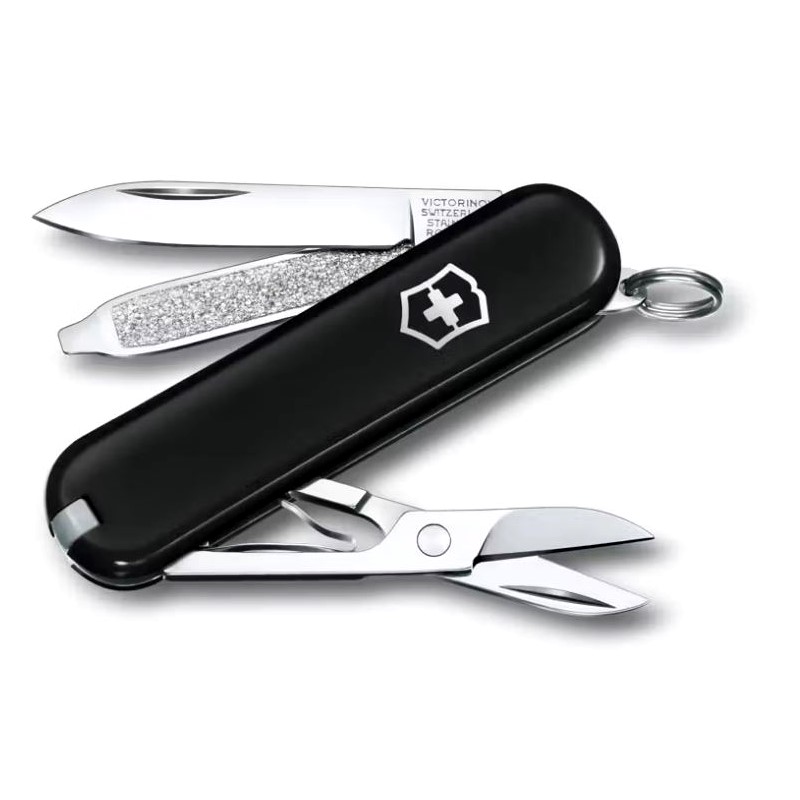 Swiss Army Classic Black Pocket Knife