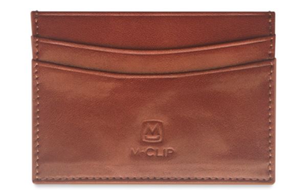 Brown Hori Leather RFID Case