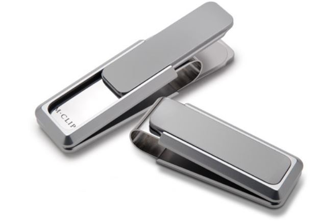 M-Clip Standard Aluminum Natural Solid Slide Money Clip
