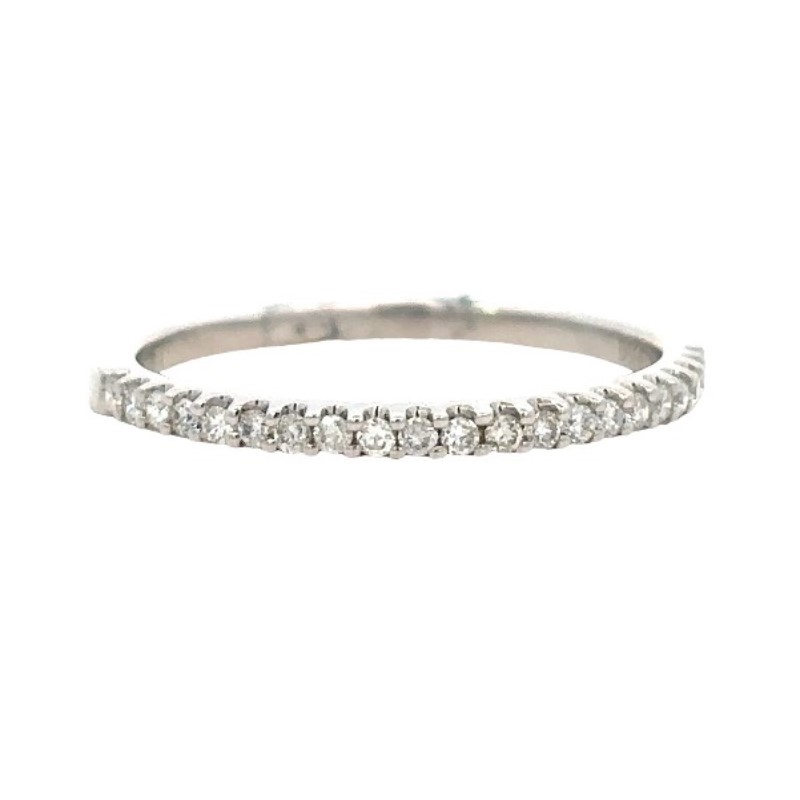 0.38 Carat Platinum Diamond Wedding Band