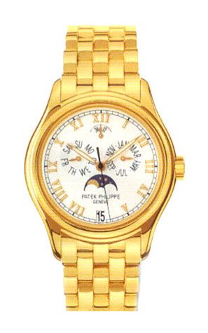 ESTATE GENTS 18KYG PATEK PHILIPPE WATCH FROM THE COMPLICATED COLLECTION