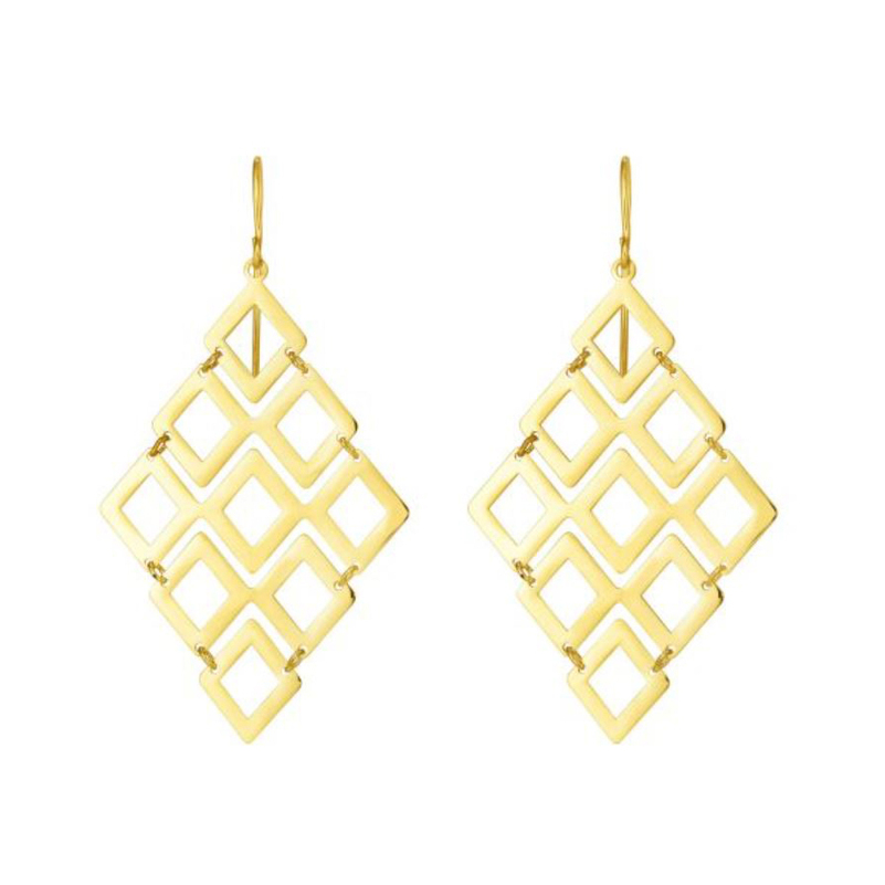 14 Karat Yellow Gold Earrings