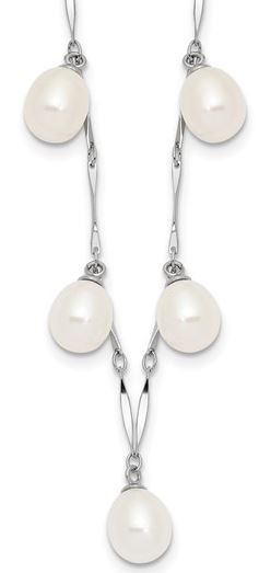 Sterling Silver Freshwater Pearl Necklace