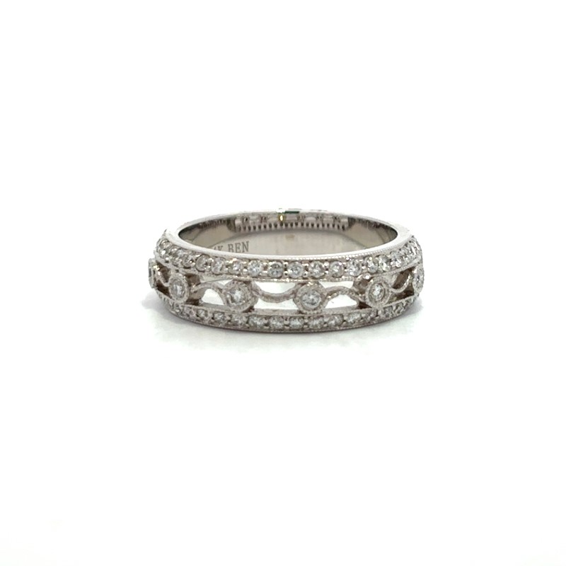 Cut Out Diamond Fashion Band
