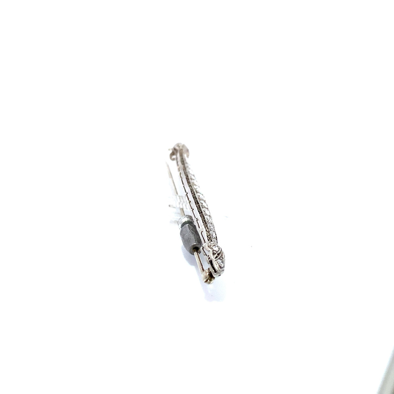 Estate Diamond Bar Pin