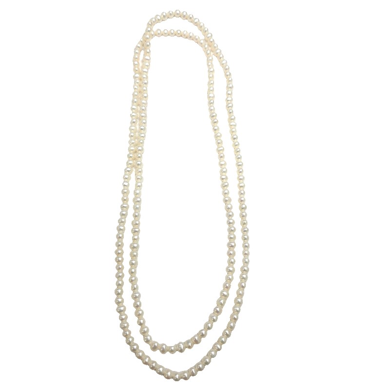 Estate Endless Pearl Necklace 64 Inches Long