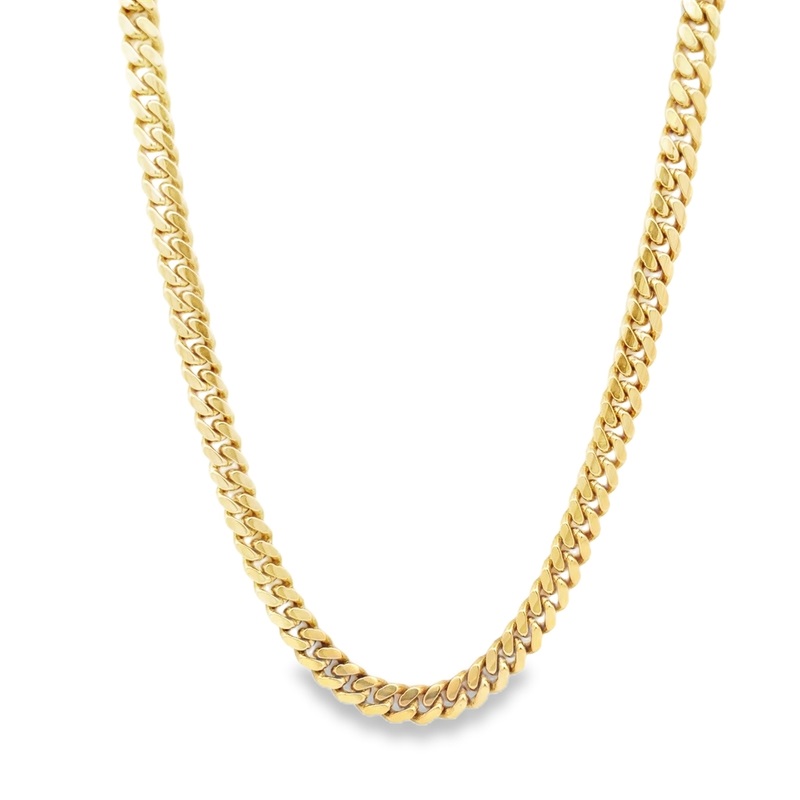 Estate Cuban Link Chain Necklace