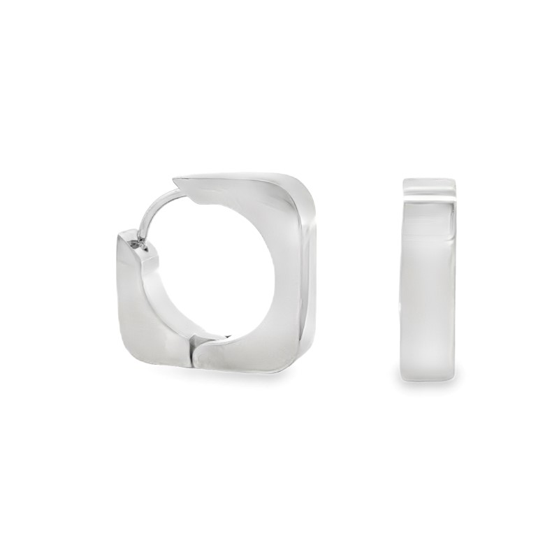 Veloria Collection 17mm Square Hoops