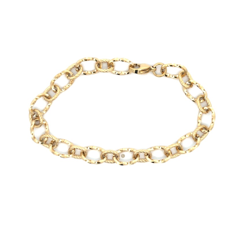 Veloria Collection 7mm Diamond Cut Bracelet