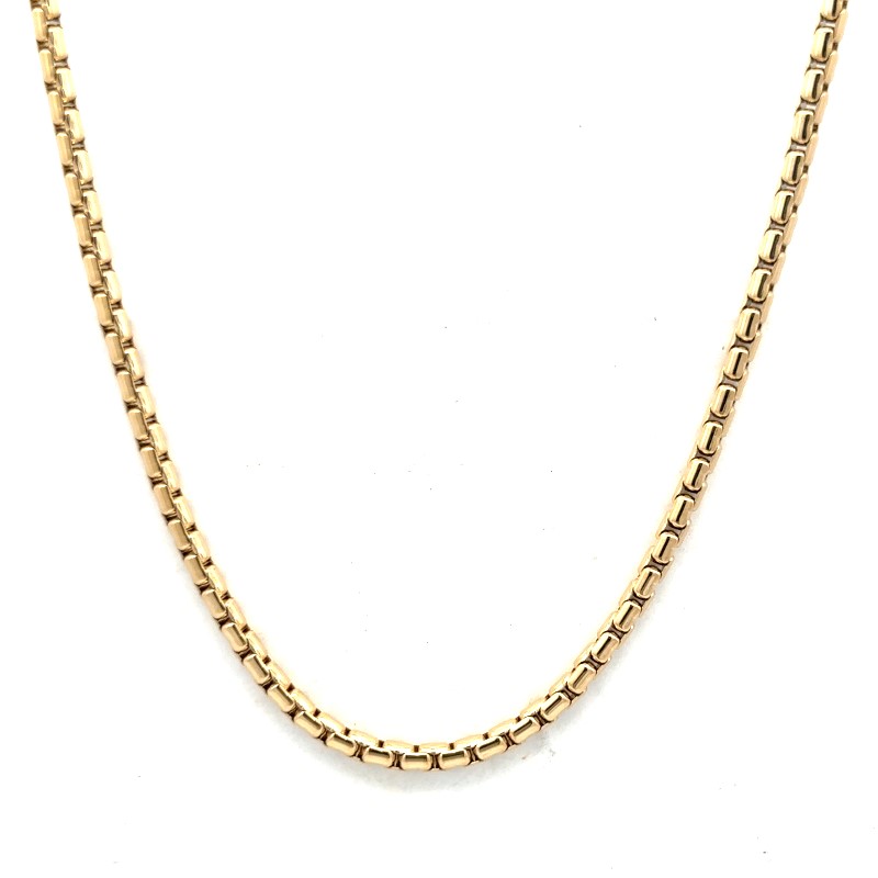 Veloria Collection 2.2mm Box Chain