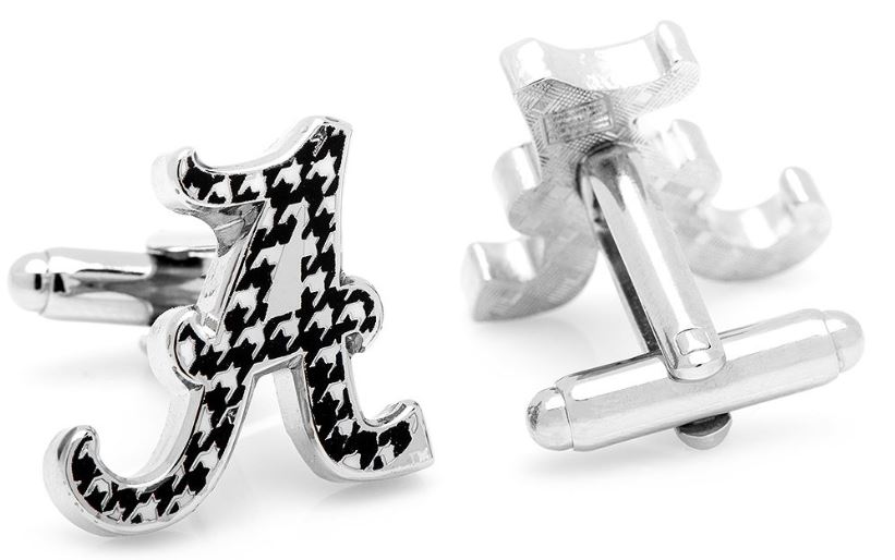 University Of Alabama Enamel Houndstooth Cufflinks