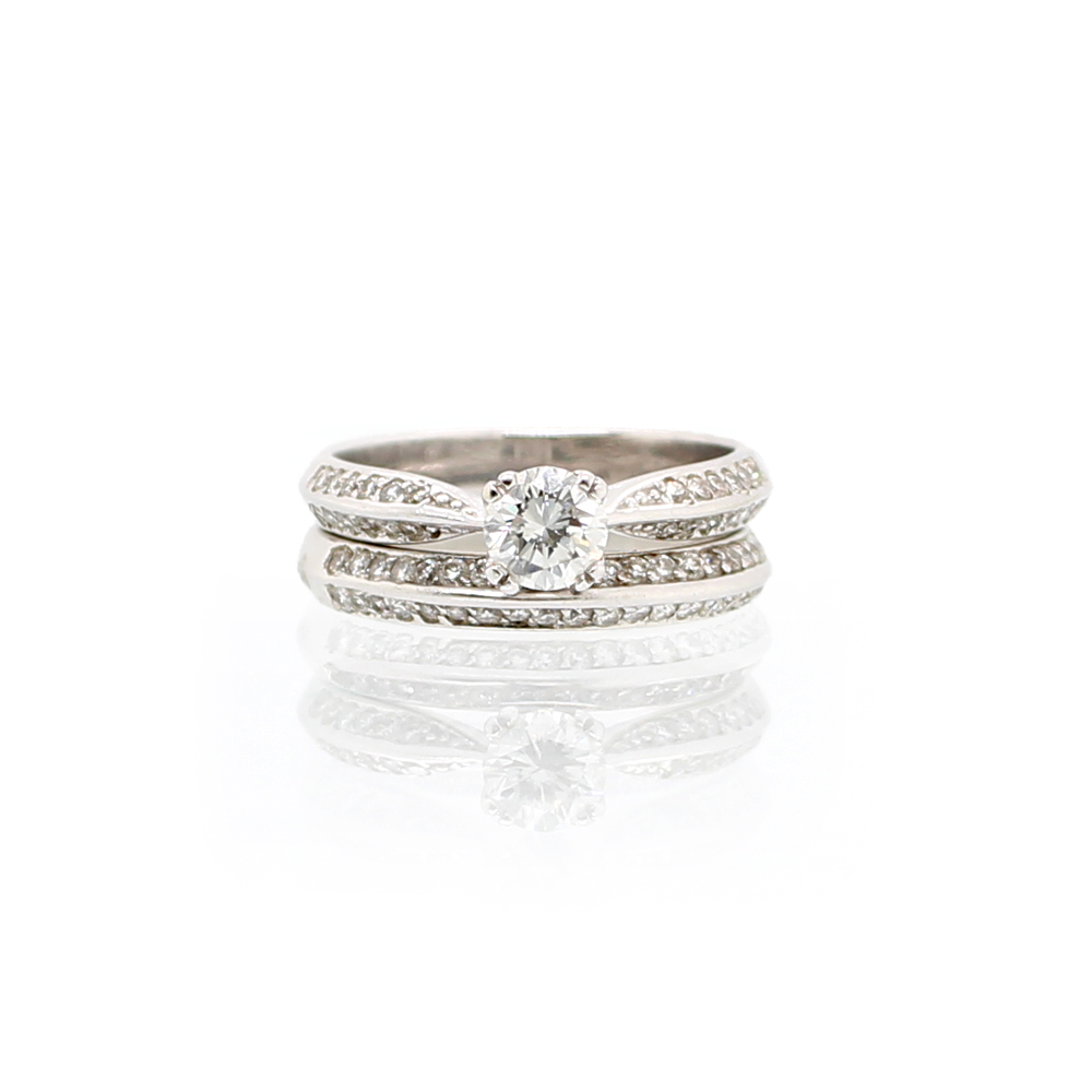 Estate Diamond Bridal Set