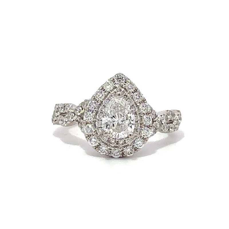 Estate Pear Shaped Diamond Ring