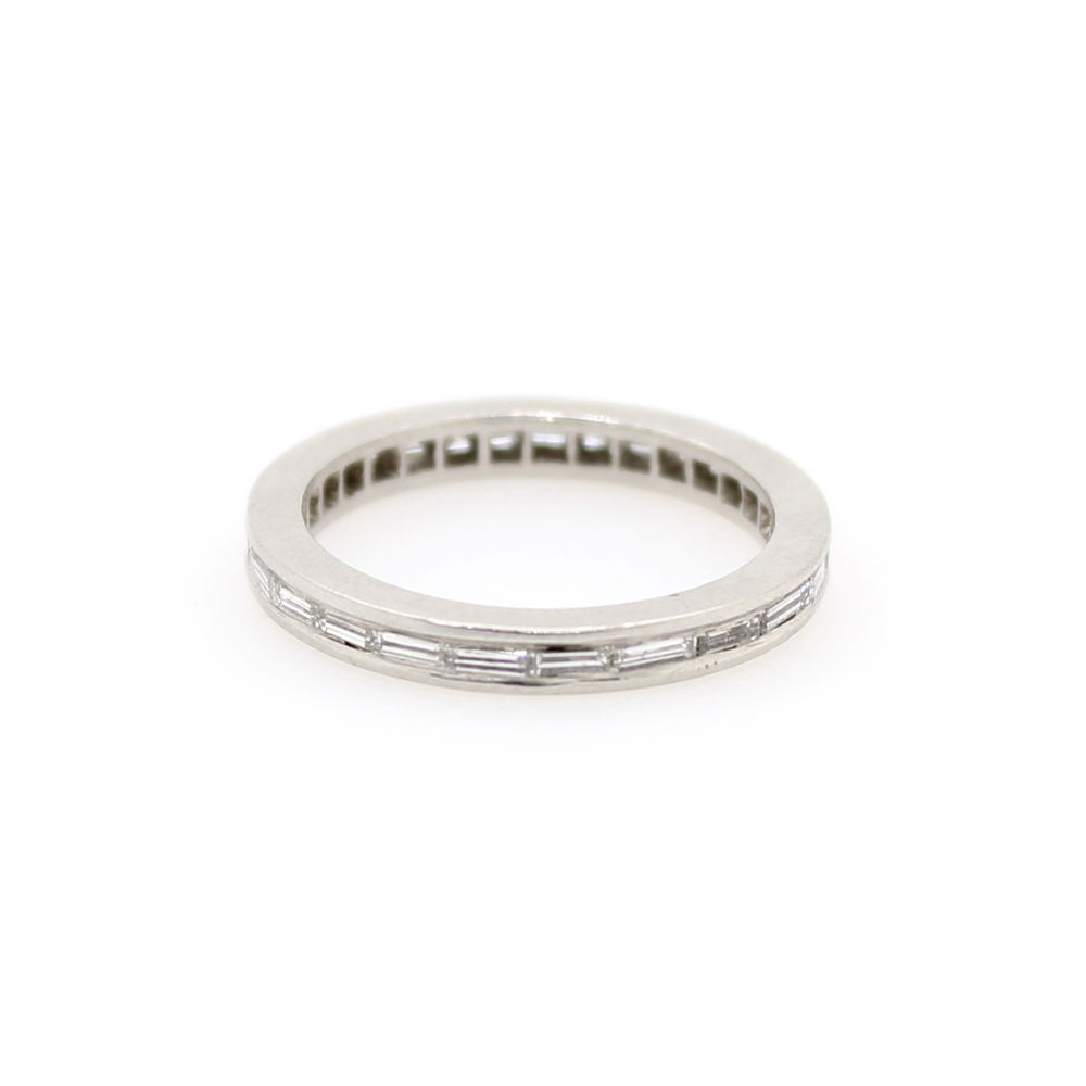 Estate Platinum Diamond Eternity Band