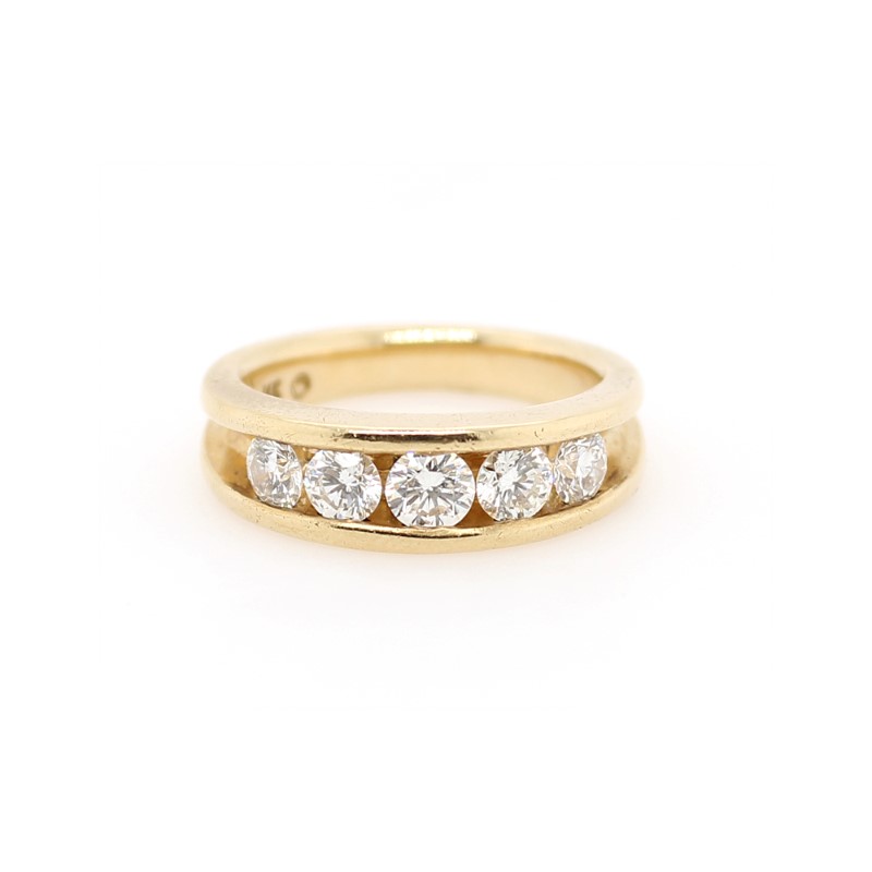 Estate Diamond Wedding Band