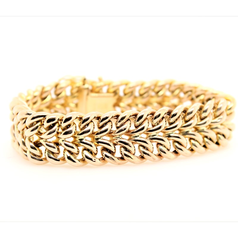 Estate 14 Karat Yellow Gold Bracelet