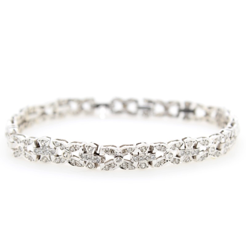 Estate Diamond Bracelet