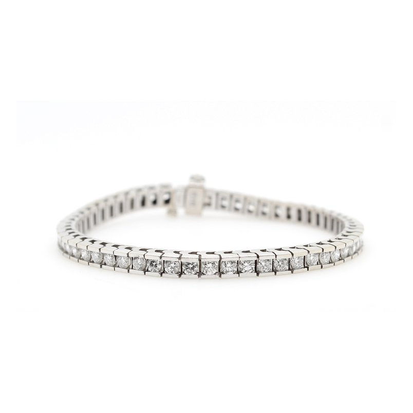 Estate Arezzo Diamond Tennis Bracelet