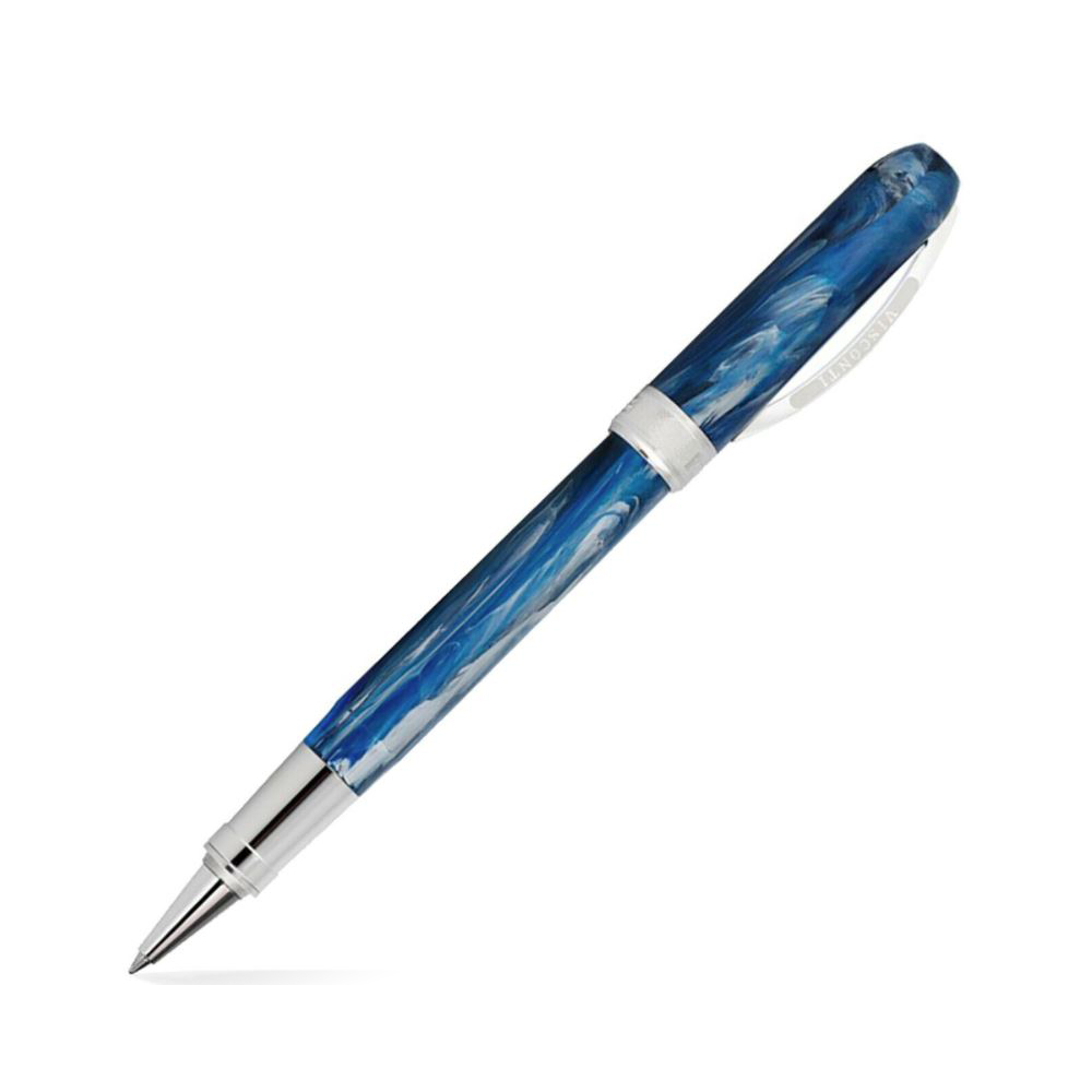 Visconti Blue Fog Rollerball Pen.