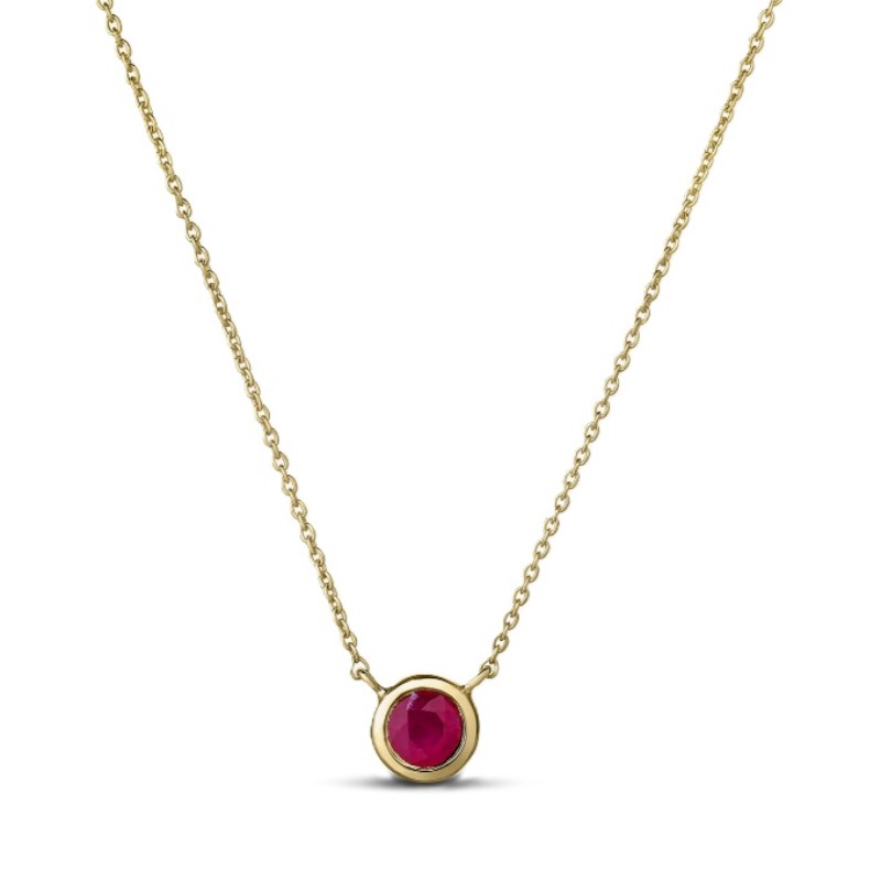 Roberto Coin Tint Treasures Ruby Station Necklace