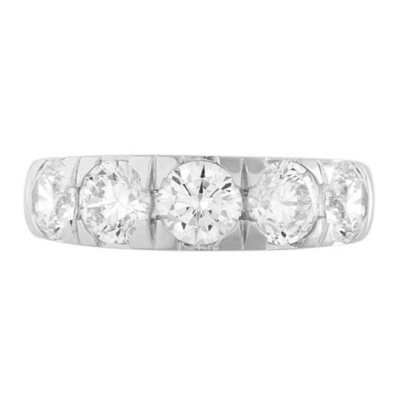5 Stone Diamond Band