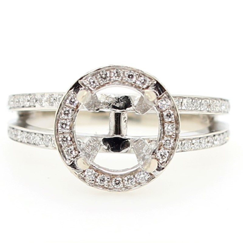 Diamond Semi Mount Ring