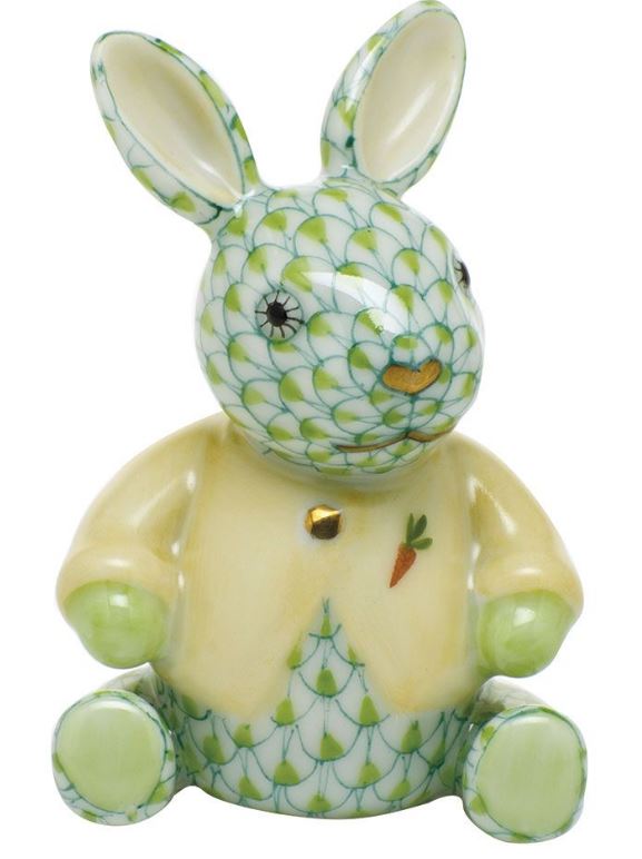 Herend Key Lime Sweater Bunny