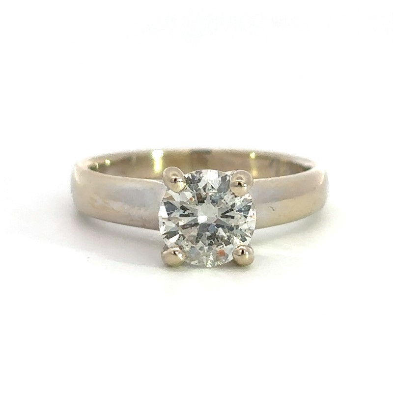 Estate Diamond Solitaire Ring