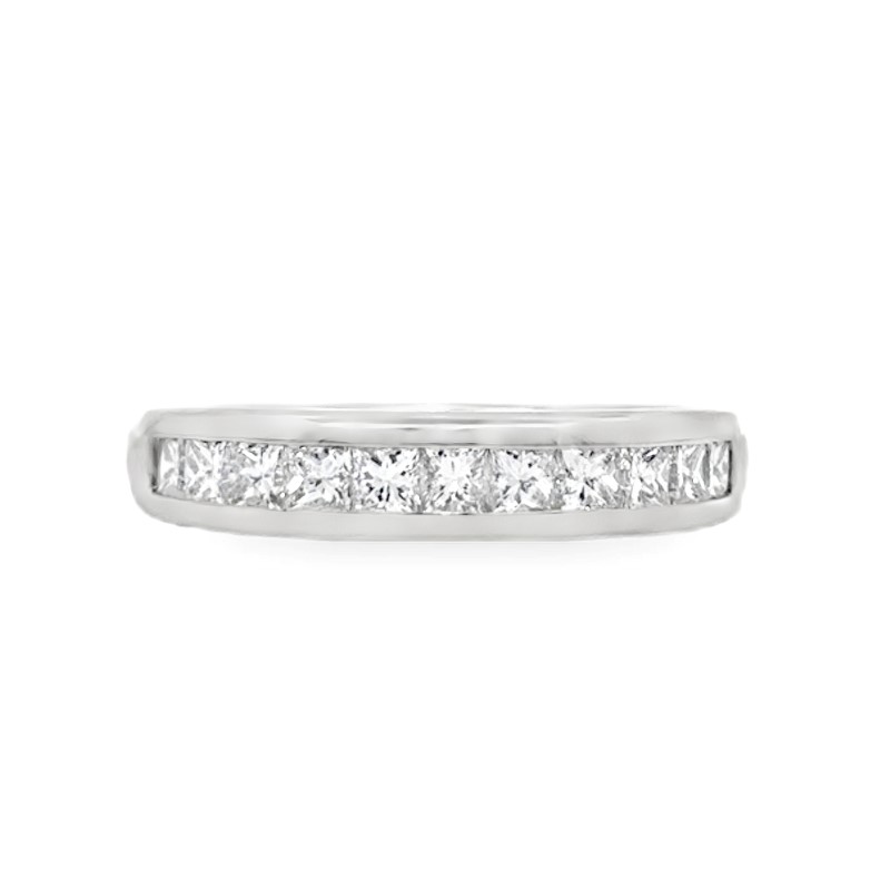Platinum Diamond Wedding Band