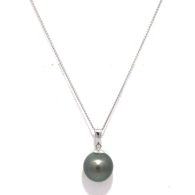 Black Tahitian Pearl Pendant