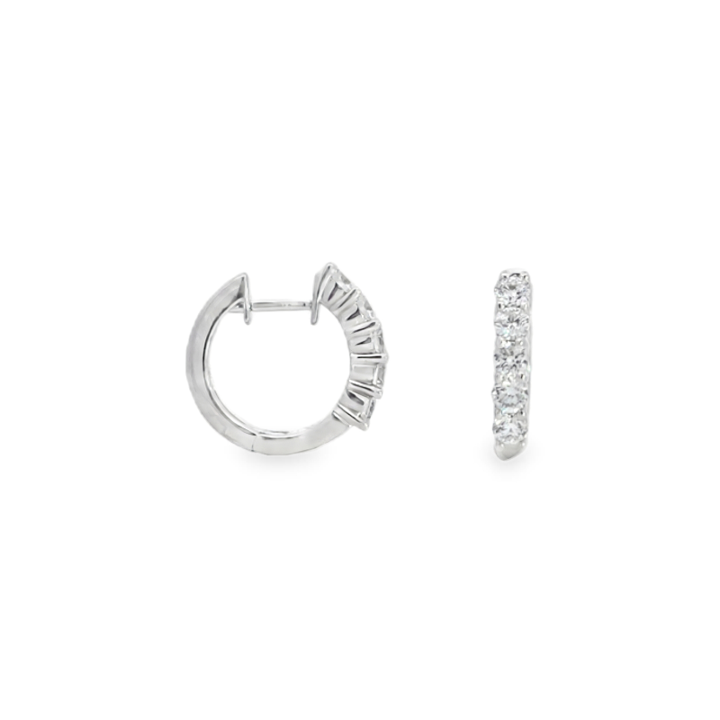 1.0ct Diamond Huggies 1.0ct Diamond Huggies