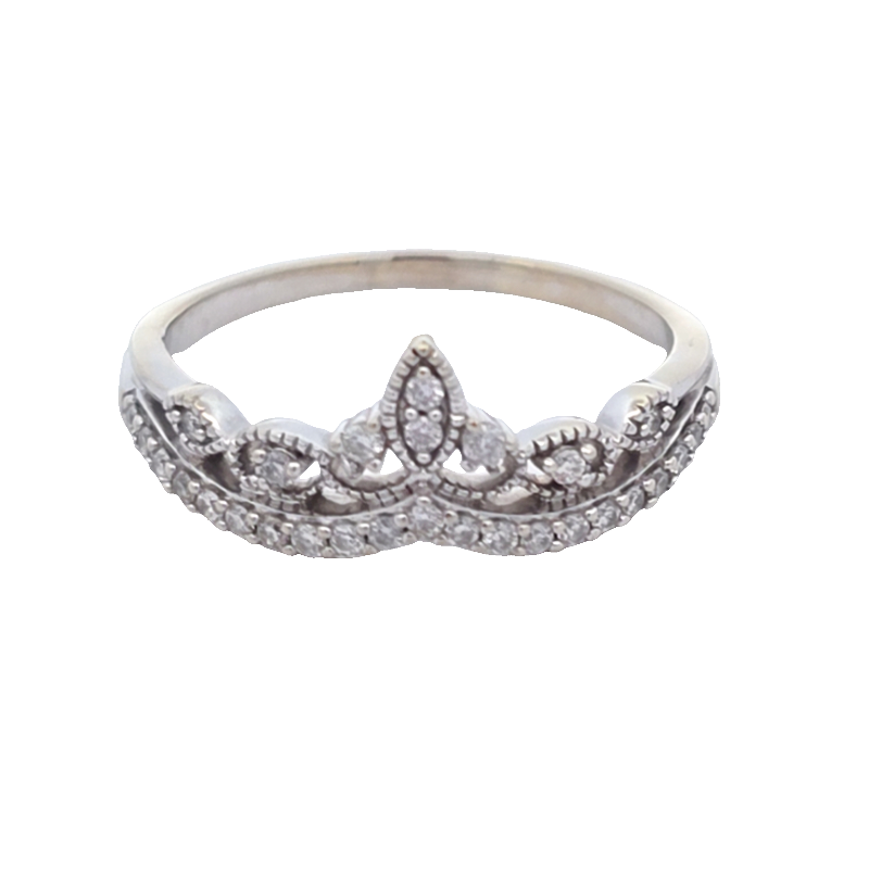 3000130Estate Tiara Diamond Band 3000130Estate Tiara Diamond Band
