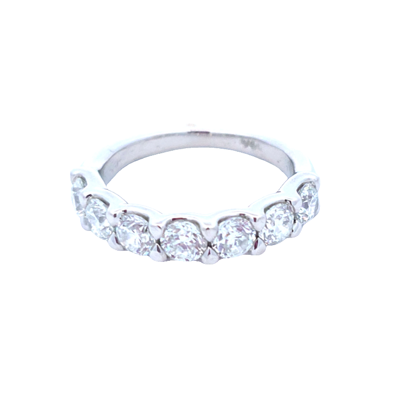 Estate Platinum Diamond Band Estate Platinum Diamond Band