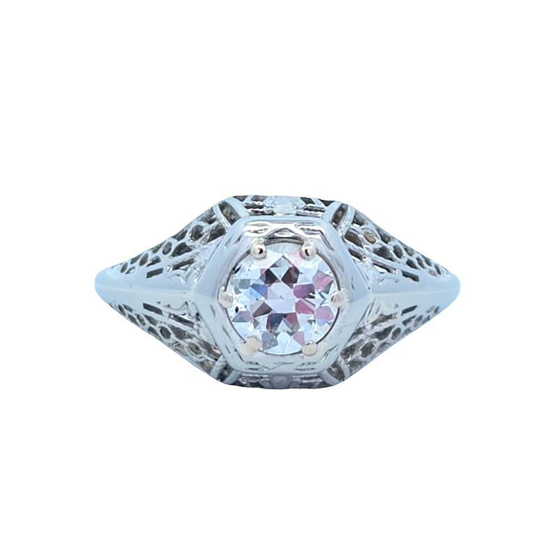 Estate Antique Victorian Diamond Engagement Ring