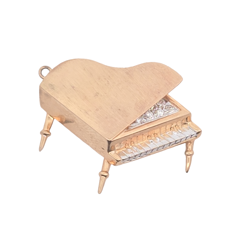 Estate 3-D Piano Charm