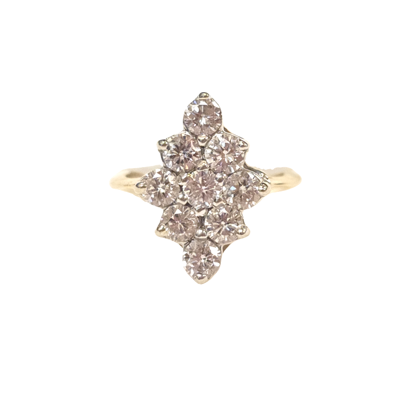 Estate Marquise Shape Diamond Ring